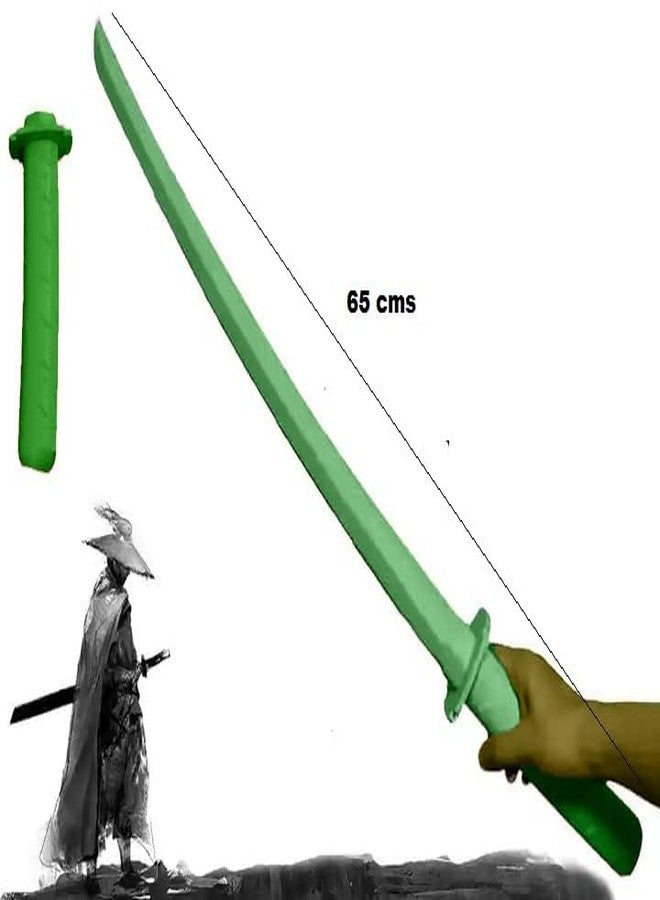 AGAS Samurai Katana Sword Toy Sensory 3D Printed Gravity Retractable Samurai Sword Toys for Kids 8+ (Green) - Image 2